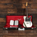 Fender Custom Shop Masterbuilt Dennis Galuszka ‘63 Telecaster Journeyman Relic in Aged Inca Silver with Green Competition Stripe - R135587 (15).JPG