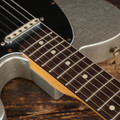 Fender Custom Shop Masterbuilt Dennis Galuszka ‘63 Telecaster Journeyman Relic in Aged Inca Silver with Green Competition Stripe - R135587 (12).JPG