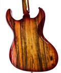 Dunable Gnarwhal DE Black Limba Electric Guitar in Tobacco Burst - GN-TB-Back.jpg