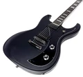 Dunable Gnarwhal DE Baritone Electric Guitar in Matte Black - GNB-MB-Body-Angle.jpg