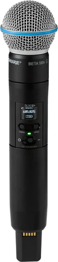 Shure SLXD2+ Wireless Beta58A Handheld Transmitter - SLXD2P-B58-K55 (1).jpg