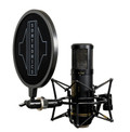 Sontronics STC-2 Pack with Large Diaphragm Microphone in Black & Shockmount - STC2PBL-Sontronics_STC-2Packblack_cutout_right.jpg