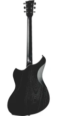 Dunable Yeti DE Swamp Ash Electric Guitar in Matte Black - YE-MB-Back.jpg
