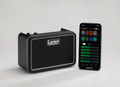 Laney PRISM MINI Portable Multi FX Guitar Amp and Bluetooth Speaker in Black - Prism-Mini-BK-Phone.jpg
