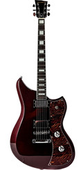 Dunable Yeti DE Electric Guitar in Oxblood Metallic - YE-OX-Front.jpg