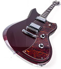 Dunable Yeti DE Electric Guitar in Oxblood Metallic - YE-OX-Angle.jpg