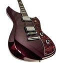 Dunable Yeti DE Baritone Electric Guitar in Oxblood Metallic - YEB-OM-Body-Angle.jpg