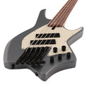 B Stock : HILS NEXT HNB5 5-String Bass Guitar in Gloss Gunmetal Grey with Fanned Frets - 006 - HNB5G-NS-GMG   (4).jpg