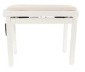 B Stock : Stagg Rise & Fall High Gloss White Piano Bench with White Ribbed Velvet Top - 001 - B-PB39WHPVW-0001  (3) (1).jpg