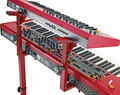 K&M 18811 Second Tier Arms For 18800 Series Keyboard Stands In Red - KM18811RR (2).jpg