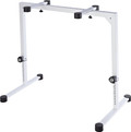 K&M 18810 Heavy Duty Steel Tube Adjustable Keyboard Table Stand Stand In White - KM18810WH (3).jpg