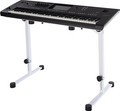 K&M 18820 Foldable Heavy Duty Steel Tube Adjustable Keyboard Table Stand In White - KM18820WH (4).jpg