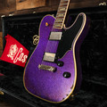 Castedosa Marianna Carve Top Electric Guitar with TS Humbuckers in Purple Sparkle, Light Aged - CASTMARIACTPSPK_ 495 (19).jpg