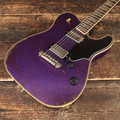 Castedosa Marianna Carve Top Electric Guitar with TS Humbuckers in Purple Sparkle, Light Aged - CASTMARIACTPSPK_ 495 (10).JPG
