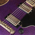Castedosa Marianna Carve Top Electric Guitar with TS Humbuckers in Purple Sparkle, Light Aged - CASTMARIACTPSPK_ 495 (11).JPG