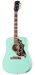 Gibson Hummingbird Standard Electro Acoustic Guitar in Southwestern Turquoise - MCSSHBSWT_3_Front.jpg