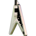 Epiphone Futura Flying V Custom Electric Guitar in Quicksilver Shift - EIFFVCQSSNH-Right-Angle.jpg