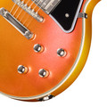 Epiphone Futura Les Paul Custom Electric Guitar in Firestorm Shift - EIFLPCFSSNH-Controls.jpg