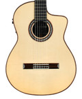 Cordoba Luthier GK Pro Negra Flamenco Electro Acoustic - CLUGKPRNGE-1.jpg