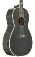 PRS SE P20E Tonare Parlour Electro Acoustic Guitar in Gloss Black - SEPPE20BD-Body-Angle.jpg