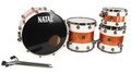 Second Hand Natal Originals Maple Drum Kit in White & Orange Glitter 044 - SH-221-0044 (2).jpg