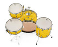 Gretsch Catalina Club Acoustic Drum Kit in Yellow Satin Flame - GR814054 (2).jpg