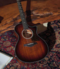Taylor Next-Gen 322ce Grand Concert Electro Acoustic Guitar in Medium Brown Stain with Hard Case - 322CE-NG-6.jpg