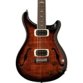 PRS SE Ed Sheeran Hollowbody I Piezo Baritone Electric Guitar in Orange Tiger Smokeburst - 117232OB-Body.jpg