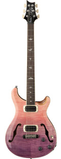 PRS SE Ed Sheeran Hollowbody I Piezo Baritone Electric Guitar in Pink Ombre - 117232P2-Front.jpg