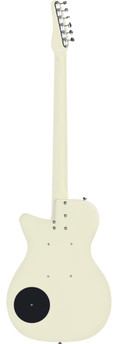 Danelectro Vintage Baritone Electric Guitar in Vintage White - VBARVWHT-Back.jpg