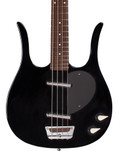 Danelectro Longhorn Short Scale Bass Guitar in Black - D58LHBBLK-Body.jpg