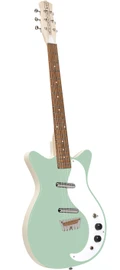 Danelectro Stock ‘59 Electric Guitar in Vintage Aqua - STOCK59VAQU-Angle.jpg