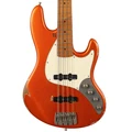 Sandberg California T TT Bass Guitar in Hardcore Aged Orange Metallic - 48207 (2).JPG