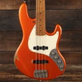 Sandberg California T TT Bass Guitar in Hardcore Aged Orange Metallic - 48207 (3).JPG