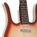 Danelectro Longhorn Baritone Electric Guitar in Copper Burst - DLHB58CUB-Detail.jpg