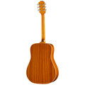 Epiphone Left Handed Hummingbird Tribute Acoustic Guitar in Heritage Sunburst - ETHBHSNHL_4_Back.jpg