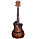 Alvarez Artist AU66CCESHB Electro Acoustic Concert Ukulele in Shadowburst - AU66CCESHB-Front.jpg
