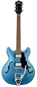 Guild Starfire I DC Vibrato Semi-Hollow Electric Guitar in Pelham Blue - GSFIDCPBV.jpg