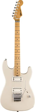 Charvel American Neo-Classic San Dimas SD1 HH FR Electric Guitar in Ivory Blitz - 2865031876-Front.jpg