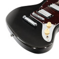Eastcoast JG Offset Electric Guitar in Metallic Black - EC-JG-MTB-6.jpg