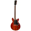 Epiphone Inspired by Gibson Custom 1960 Les Paul Special Double Cut Reissue Electric Guitar in Cherry Red - ECLSR0CRNH-Front.jpg