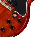 Epiphone Inspired by Gibson Custom 1960 Les Paul Special Double Cut Reissue Electric Guitar in Cherry Red - ECLSR0CRNH-Controls.jpg