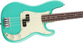 Fender 75th Anniversary Player II Precision Bass Guitar in Seafoam Green - 0146470549-Angle.jpg