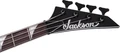 Jackson X Series RRB IV Rhoads Bass Guitar in Black with White Pinstripes - 2919999599-Headstock.jpg