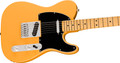 Fender 75th Anniversary Player II Baritone Telecaster Electric Guitar in Butterscotch Blonde - 0147112550-Angle.jpg