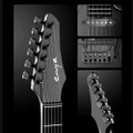 Enya Inspire Electric Smart Guitar in Black  - INSPIRE-BK-6.jpg