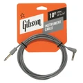 Gibson Vintage Original Instrument Cable 10ft in Vintage Gray - CAB10-GRY_front.jpg
