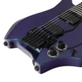 B Stock : HILS HN6 Next Series Headless Electric Guitar in Ultra Violet Chameleon - 014 - HN6G-NS-UV-Photo-Bridge.jpg