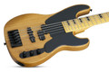 B Stock : Schecter Model-T Session-5 Bass Guitar in Aged Natural Satin - 003 - 428573-MODEL-T 5 NAS BODYTILT.jpg