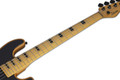 B Stock : Schecter Model-T Session-5 Bass Guitar in Aged Natural Satin - 003 - 428575-MODEL-T 5 NAS NECK FULL.jpg